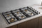 36 Drop-in Gas Cooktop 6 brass burners