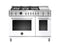 48 inch  Dual Fuel Range, 6 Brass Burners and Griddle ,  Electric Self Clean Oven