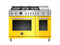 48 inch  Dual Fuel Range, 6 Brass Burners and Griddle ,  Electric Self Clean Oven