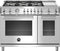 48 inch All-Gas Range 6 Brass Burner and Griddle