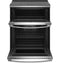 Ge Profile™ 30" Smart Slide-in Electric Double Oven Convection Fingerprint Resistant Range
