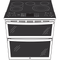 Ge Profile™ 30" Smart Slide-in Electric Double Oven Convection Fingerprint Resistant Range