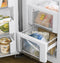 48" Smart Built-In Side-by-Side Refrigerator with Dispenser
