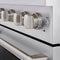 30 In. 4.2 Cu. Ft. Paramount Dual Fuel Range With 4 Burner Duopro™ Cooktop And Electric Convection Oven In Stainless Steel