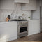 30 In. 4.2 Cu. Ft. Paramount Dual Fuel Range With 4 Burner Duopro™ Cooktop And Electric Convection Oven In Stainless Steel