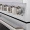 30 In. 4.2 Cu. Ft. Paramount Dual Fuel Range With 4 Burner Duopro™ Cooktop And Electric Convection Oven In Stainless Steel
