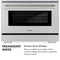 30 In. 4.2 Cu. Ft. Paramount Dual Fuel Range With 4 Burner Duopro™ Cooktop And Electric Convection Oven In Stainless Steel