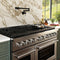 48 In. 6.7 Cu. Ft. Paramount Dual Fuel Range With 8 Burner Duopro™ Cooktop And Dual Ovens In Stainless Steel