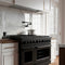 48 In. 6.7 Cu. Ft. Paramount Dual Fuel Range With 8 Burner Duopro™ Cooktop And Dual Ovens In Black Stainless Steel