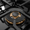 30 In. 4.2 Cu. Ft. Paramount Dual Fuel Range With 4 Burner Duopro™ Cooktop And Electric Convection Oven In Black Satin Stainless Steel