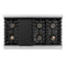 48 In. 6.7 Cu. Ft. Paramount Dual Fuel Range With 8 Burner Duopro™ Cooktop And Dual Ovens In Satin Stainless Steel