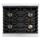 30 In. 4.2 Cu. Ft. Paramount Dual Fuel Range With 4 Burner Duopro™ Cooktop And Electric Convection Oven With White Matte Door