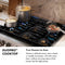 Autograph Edition 30 In. 4.2 Cu. Ft. Paramount Dual Fuel Range With 4 Burner Duopro™ Cooktop And Electric Convection Oven In Stainless Steel With Matte Black Accents