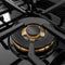 Autograph Edition 30 In. 4.2 Cu. Ft. Paramount Dual Fuel Range With 4 Burner Duopro™ Cooktop And Electric Convection Oven In Stainless Steel With Matte Black Accents