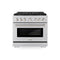 36 In. 5.2 Cu. Ft. Paramount Gas Range With 6 Burner Duopro™ Cooktop And Convection Gas Oven In Stainless Steel