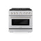 36 In. 5.2 Cu. Ft. Paramount Gas Range With 6 Burner Duopro™ Cooktop And Convection Gas Oven In Stainless Steel