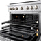36 In. 5.2 Cu. Ft. Paramount Gas Range With 6 Burner Duopro™ Cooktop And Convection Gas Oven In Stainless Steel