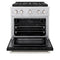 30 In. 4.2 Cu. Ft. Paramount Gas Range With 4 Burner Duopro™ Cooktop And Convection Gas Oven With Black Matte Door