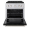 30 In. 4.2 Cu. Ft. Paramount Gas Range With 4 Burner Duopro™ Cooktop And Convection Gas Oven With Black Matte Door