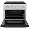 36 In. 5.2 Cu. Ft. Paramount Gas Range With 6 Burner Duopro™ Cooktop And Convection Gas Oven With Black Matte Door