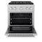 30 In. 4.2 Cu. Ft. Paramount Gas Range With 4 Burner Duopro™ Cooktop And Convection Gas Oven In Satin Stainless Steel