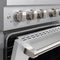36 In. 5.2 Cu. Ft. Paramount Gas Range With 6 Burner Duopro™ Cooktop And Convection Gas Oven In Satin Stainless Steel