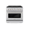 36 In. 5.2 Cu. Ft. Paramount Gas Range With 6 Burner Duopro™ Cooktop And Convection Gas Oven In Satin Stainless Steel