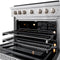 36 In. 5.2 Cu. Ft. Paramount Gas Range With 6 Burner Duopro™ Cooktop And Convection Gas Oven In Satin Stainless Steel