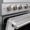 36 In. 5.2 Cu. Ft. Paramount Gas Range With 6 Burner Duopro™ Cooktop And Convection Gas Oven In Satin Stainless Steel