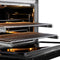 36 In. 5.2 Cu. Ft. Paramount Gas Range With 6 Burner Duopro™ Cooktop And Convection Gas Oven In Satin Stainless Steel With Black Matte Door