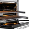 Autograph Edition 36 In. 5.2 Cu. Ft. Paramount Gas Range With 6 Burner Duopro™ Cooktop And Convection Gas Oven In Satin Stainless Steel With White Matte Door And Polished Gold Accents