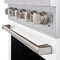 30 In. 4.2 Cu. Ft. Paramount Gas Range With 4 Burner Duopro™ Cooktop And Convection Gas Oven With White Matte Door