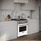 30 In. 4.2 Cu. Ft. Paramount Gas Range With 4 Burner Duopro™ Cooktop And Convection Gas Oven With White Matte Door