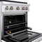 30 In. 4.2 Cu. Ft. Paramount Gas Range With 4 Burner Duopro™ Cooktop And Convection Gas Oven With White Matte Door