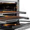 Autograph Edition 36 In. 5.2 Cu. Ft. Paramount Gas Range With 6 Burner Duopro™ Cooktop And Convection Gas Oven In Stainless Steel And Polished Gold Accents