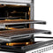 Autograph Edition 36 In. 5.2 Cu. Ft. Paramount Gas Range With 6 Burner Duopro™ Cooktop And Convection Gas Oven With White Matte Door And Polished Gold Accents