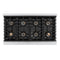 48 In. Paramount Gas Rangetop With 8 Burner Duopro™ Cooktop In Stainless Steel