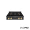 Autograph Edition 30 In. Paramount Gas Rangetop With 4 Burner Duopro™ Cooktop In Black Satin Stainless Steel And Champagne Bronze Accents