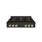 Autograph Edition 36 In. Paramount Gas Rangetop With 6 Burner Duopro™ Cooktop In Black Stainless Steel And Champagne Bronze Accents