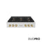 Autograph Edition 36 In. Paramount Gas Rangetop With 6 Burner Duopro™ Cooktop In Satin Stainless Steel And Champagne Bronze Accents