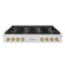 Autograph Edition 48 In. Paramount Gas Rangetop With 8 Burner Duopro™ Cooktop In Satin Stainless Steel And Champagne Bronze Accents