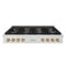 Autograph Edition 48 In. Paramount Gas Rangetop With 8 Burner Duopro™ Cooktop In Satin Stainless Steel And Polished Gold Accents