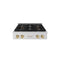 Autograph Edition 30 In. Paramount Gas Rangetop With 4 Burner Duopro™ Cooktop In Stainless Steel And Champagne Bronze Accents
