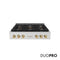 Autograph Edition 36 In. Paramount Gas Rangetop With 6 Burner Duopro™ Cooktop In Stainless Steel And Polished Gold Accents