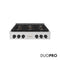 Autograph Edition 36 In. Paramount Gas Rangetop With 6 Burner Duopro™ Cooktop In Stainless Steel And Matte Black Accents