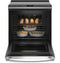30" Smart Slide-In Electric Convection Fingerprint Resistant Range with No Preheat Air Fry