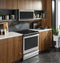 30" Smart Slide-In Electric Convection Fingerprint Resistant Range with No Preheat Air Fry