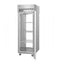 Refrigerator, Single Section Pass Thru Upright, Full Stainless Door with Lock