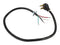 4' Electric Range Power Cord 4 Wire 40 Amp Right Angle Plug