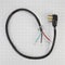 4' Electric Range Power Cord 4 Wire 40 Amp Right Angle Plug